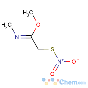 CAS No:69340-48-3 Ethanimidothioic acid,N-methyl-2-nitro-, methyl ester