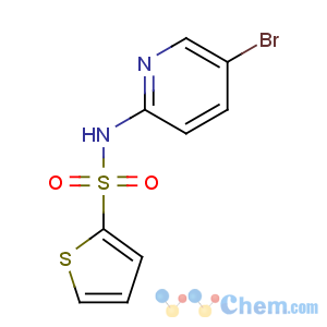 CAS No:693795-85-6 N-(5-bromopyridin-2-yl)thiophene-2-sulfonamide