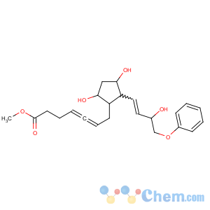CAS No:69381-94-8 methyl<br />7-[(1R,3R,5S)-3,5-dihydroxy-2-[(E,<br />3R)-3-hydroxy-4-phenoxybut-1-enyl]cyclopentyl]hepta-4,5-dienoate