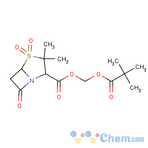 CAS No:69388-79-0 2,2-dimethylpropanoyloxymethyl<br />3,3-dimethyl-4,4,<br />7-trioxo-4λ