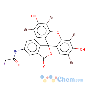 CAS No:69414-31-9 Acetamide,2-iodo-N-(2',4',5',7'-tetrabromo-3',6'-dihydroxy-3-oxospiro[isobenzofuran-1(3H),9'-[9H]xanthen]-5-yl)-