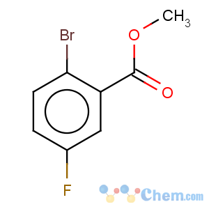 CAS No:6942-39-8 Benzoic acid, 2-bromo-5-fluoro-, methyl ester