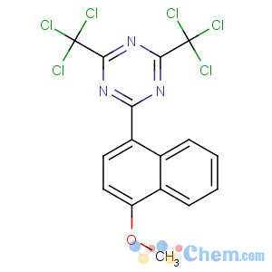 CAS No:69432-40-2 2-(4-methoxynaphthalen-1-yl)-4,6-bis(trichloromethyl)-1,3,5-triazine