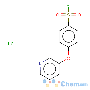 CAS No:694471-97-1 Benzenesulfonyl chloride, 4-(3-pyridinyloxy)-