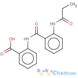 CAS No:6947-71-3 2-[[2-(propanoylamino)benzoyl]amino]benzoic acid