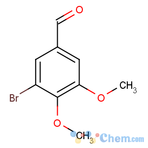 CAS No:6948-30-7 3-bromo-4,5-dimethoxybenzaldehyde