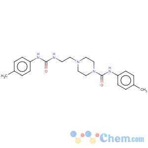 CAS No:6951-25-3 1-Piperazinecarboxamide,N-(4-methylphenyl)-4-[2-[[[(4-methylphenyl)amino]carbonyl]amino]ethyl]-