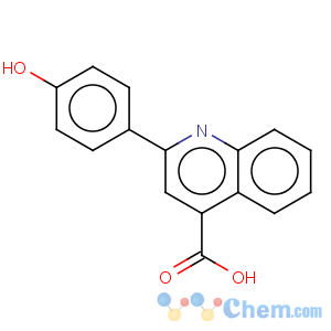 CAS No:6952-34-7 4-Quinolinecarboxylicacid, 2-(4-hydroxyphenyl)-