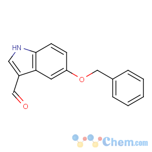CAS No:6953-22-6 5-phenylmethoxy-1H-indole-3-carbaldehyde