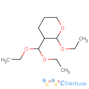 CAS No:69549-51-5 2H-Pyran,3-(diethoxymethyl)-2-ethoxytetrahydro-