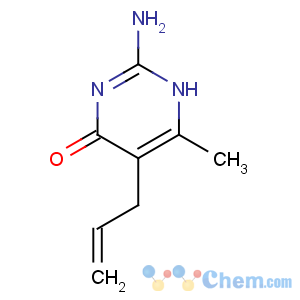 CAS No:6957-86-4 2-amino-6-methyl-5-prop-2-enyl-1H-pyrimidin-4-one