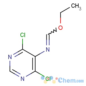 CAS No:6959-83-7 Methanimidic acid, N-(4,6-dichloro-5-pyrimidinyl)-, ethylester