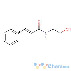 CAS No:6961-46-2 (E)-N-(2-hydroxyethyl)-3-phenylprop-2-enamide
