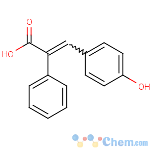 CAS No:6962-09-0 Benzeneaceticacid, a-[(4-hydroxyphenyl)methylene]-