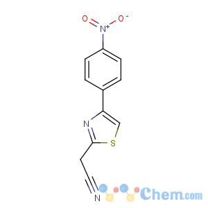 CAS No:69625-13-4 2-[4-(4-nitrophenyl)-1,3-thiazol-2-yl]acetonitrile