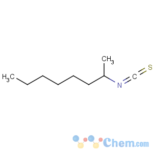 CAS No:69626-80-8 Octane,2-isothiocyanato-, (-)-