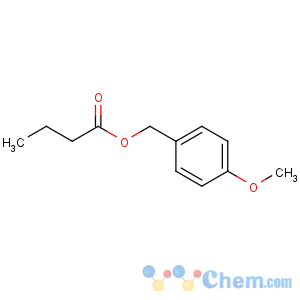 CAS No:6963-56-0 Butanoic acid,(4-methoxyphenyl)methyl ester
