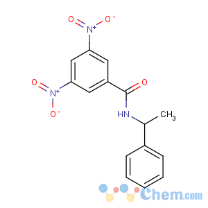 CAS No:69632-31-1 3,5-dinitro-N-[(1S)-1-phenylethyl]benzamide