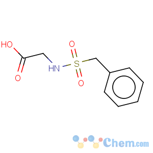 CAS No:6966-44-5 [(benzylsulfonyl)amino]acetic acid
