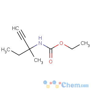 CAS No:6970-81-6 ethyl N-(3-methylpent-1-yn-3-yl)carbamate