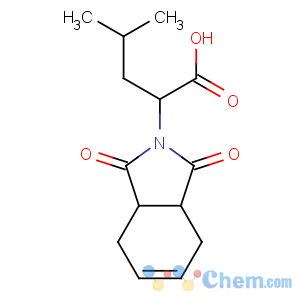 CAS No:69705-72-2 2-(1,3-Dioxo-1,3,3a,4,7,7a-hexahydro-isoindol-2-yl)-4-methyl-pentanoic acid