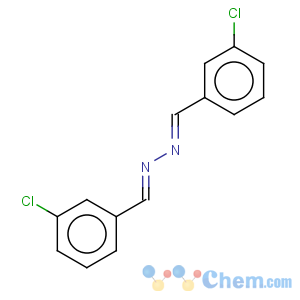 CAS No:6971-97-7 Benzaldehyde,3-chloro-, 2-[(3-chlorophenyl)methylene]hydrazone