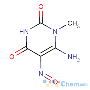 CAS No:6972-78-7 6-amino-1-methyl-5-nitrosopyrimidine-2,4-dione