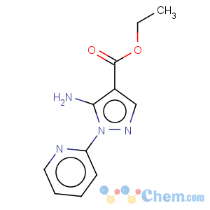 CAS No:69722-29-8 1H-Pyrazole-4-carboxylicacid, 5-amino-1-(2-pyridinyl)-, ethyl ester