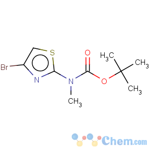 CAS No:697299-87-9 tert-Butyl (4-bromothiazol-2-yl)methylcarbamate