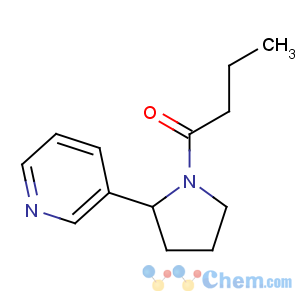 CAS No:69730-91-2 1-[(2S)-2-pyridin-3-ylpyrrolidin-1-yl]butan-1-one