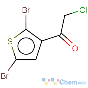 CAS No:69746-86-7 Ethanone,2-chloro-1-(2,5-dibromo-3-thienyl)-