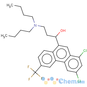 CAS No:69756-53-2 9-Phenanthrenemethanol,1,3-dichloro-a-[2-(dibutylamino)ethyl]-6-(trifluoromethyl)-