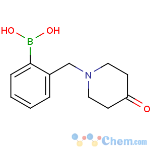 CAS No:697739-42-7 [2-[(4-oxopiperidin-1-yl)methyl]phenyl]boronic acid