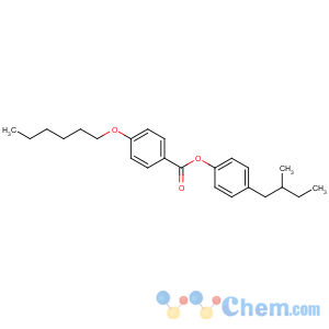 CAS No:69777-59-9 [4-(2-methylbutyl)phenyl] 4-hexoxybenzoate