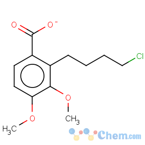 CAS No:69788-75-6 Benzoic acid,3,4-dimethoxy-, 4-chlorobutyl ester