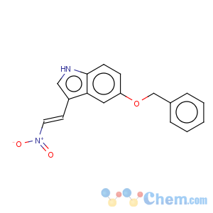 CAS No:69796-46-9 1H-Indole,3-(2-nitroethenyl)-5-(phenylmethoxy)-