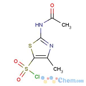 CAS No:69812-29-9 2-acetamido-4-methyl-1,3-thiazole-5-sulfonyl chloride
