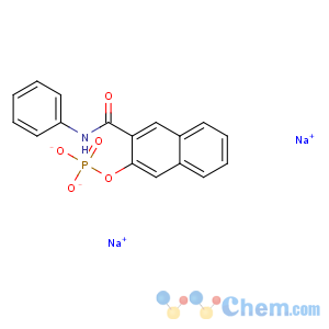 CAS No:69815-54-9 2-Naphthalenecarboxamide,N-phenyl-3-(phosphonooxy)-, sodium salt (1:2)