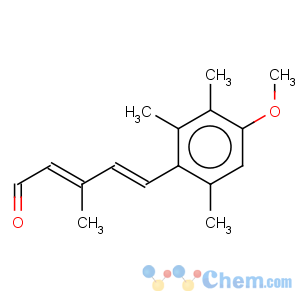 CAS No:69877-38-9 (2E,4E)-5-(4-Methoxy-2,3,6-trimethylphenyl)-3-methylpenta-2,4-dienal