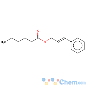 CAS No:6994-20-3 Hexanoic acid,3-phenyl-2-propen-1-yl ester