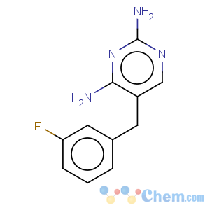 CAS No:69945-57-9 2,4-Pyrimidinediamine,5-[(3-fluorophenyl)methyl]-