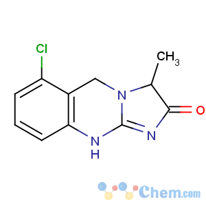 CAS No:70018-51-8 Imidazo[2,1-b]quinazolin-2(3H)-one,6-chloro-1,5-dihydro-3-methyl-, (3R)-