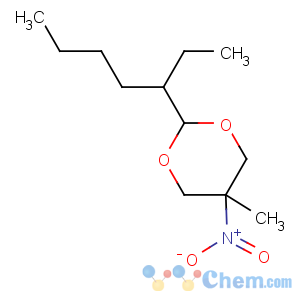CAS No:70024-51-0 2-heptan-3-yl-5-methyl-5-nitro-1,3-dioxane