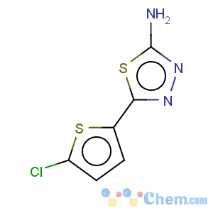 CAS No:70057-76-0 5-(5-CHLORO-THIOPHEN-2-YL)-[1,3,4]THIADIAZOL-2-YLAMINE