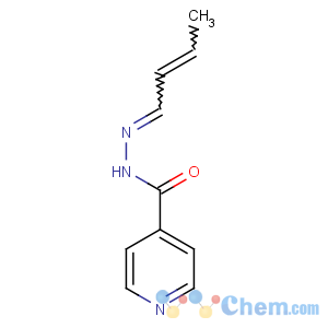CAS No:7007-96-7 N-[(E)-[(E)-but-2-enylidene]amino]pyridine-4-carboxamide