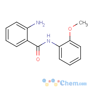 CAS No:70083-21-5 Benzamide, 2-amino-N-(2-methoxyphenyl)-