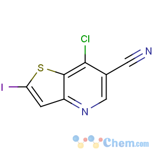 CAS No:700844-17-3 7-chloro-2-iodothieno[3,2-b]pyridine-6-carbonitrile