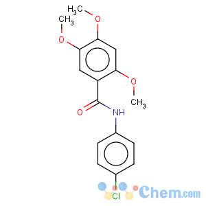 CAS No:700861-78-5 benzamiden-(4-chlorophenyl)-2,4,5-trimethoxy-