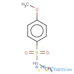 CAS No:7010-86-8 Benzenesulfonamide,4-methoxy-N-methyl-