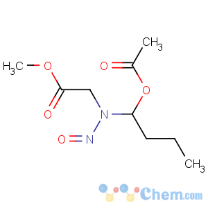 CAS No:70103-83-2 Acetic acid,2-[[1-(acetyloxy)butyl]nitrosoamino]-, methyl ester
